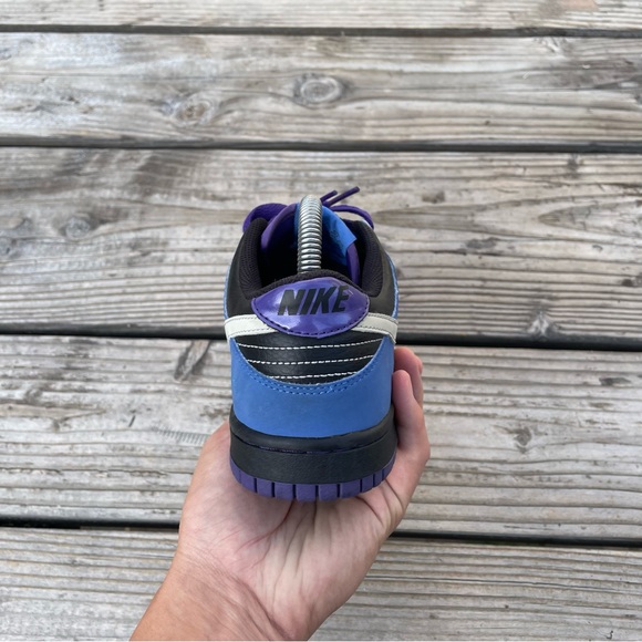Women Size 6.5 / Size 5 Youth Rare 2009 Nike Dunk Low NYX Shoes Sneakers - Picture 8 of 9